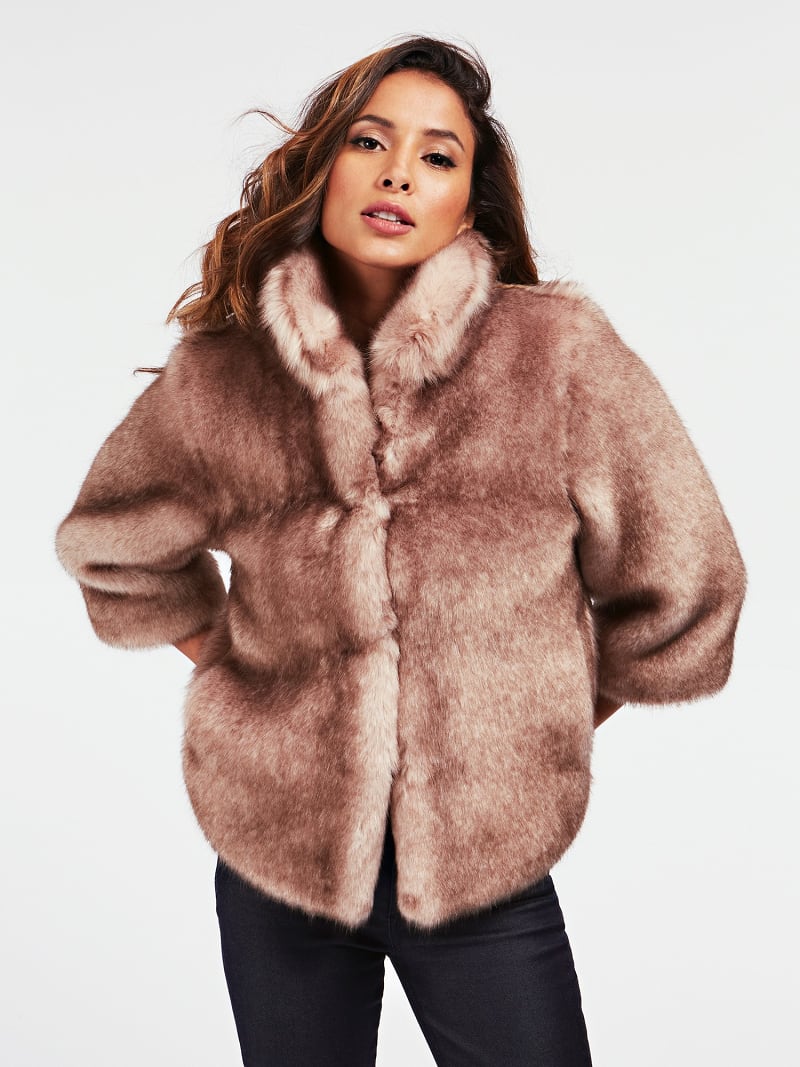 guess jacket fur