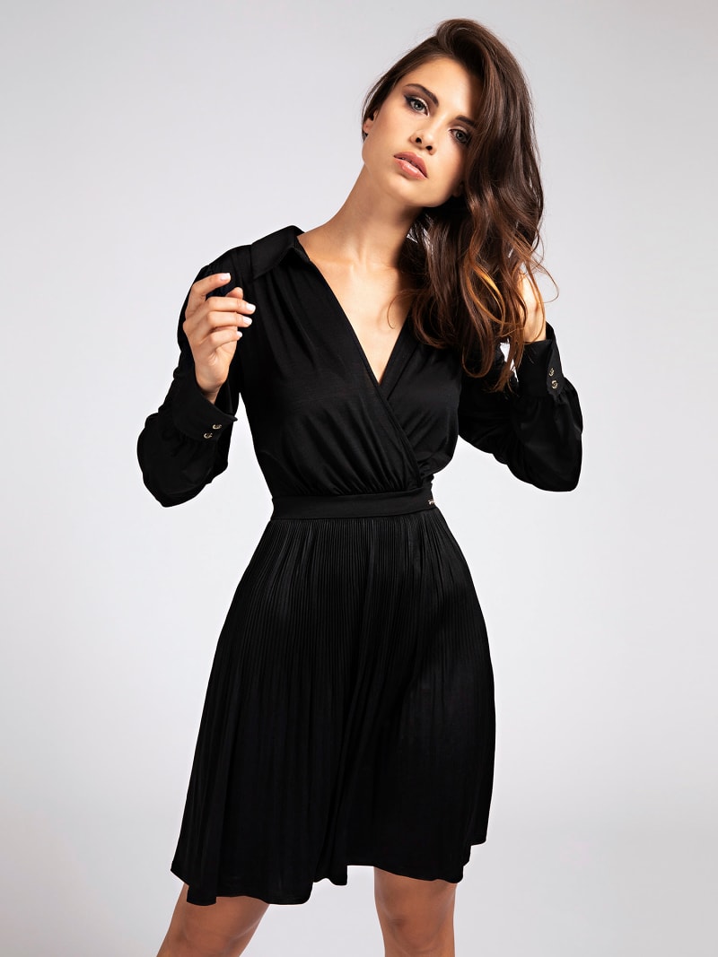 marciano black dress