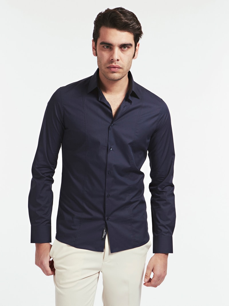 MARCIANO POPELINE SHIRT | GUESS® Outlet