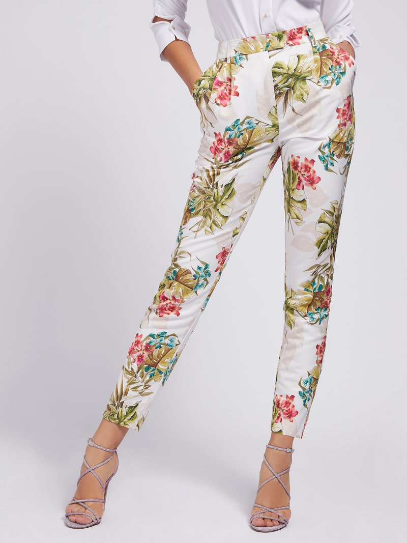 Guess floral pants clearance
