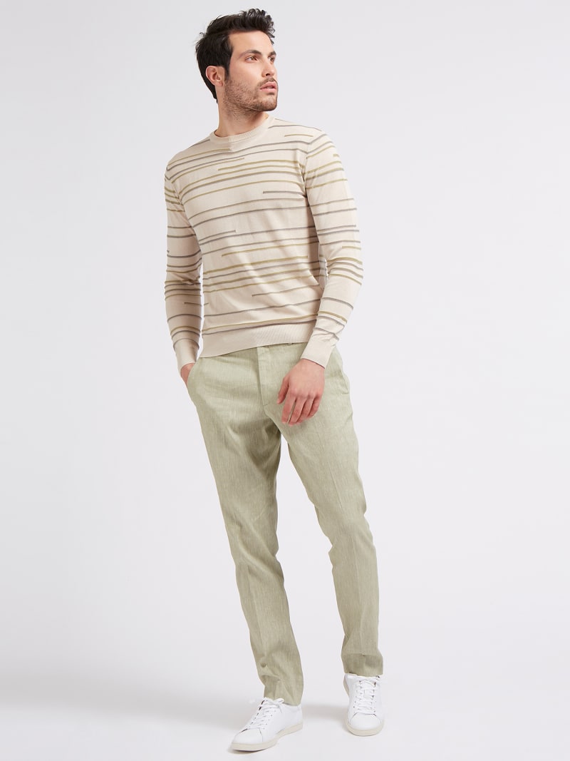 guess striped sweater