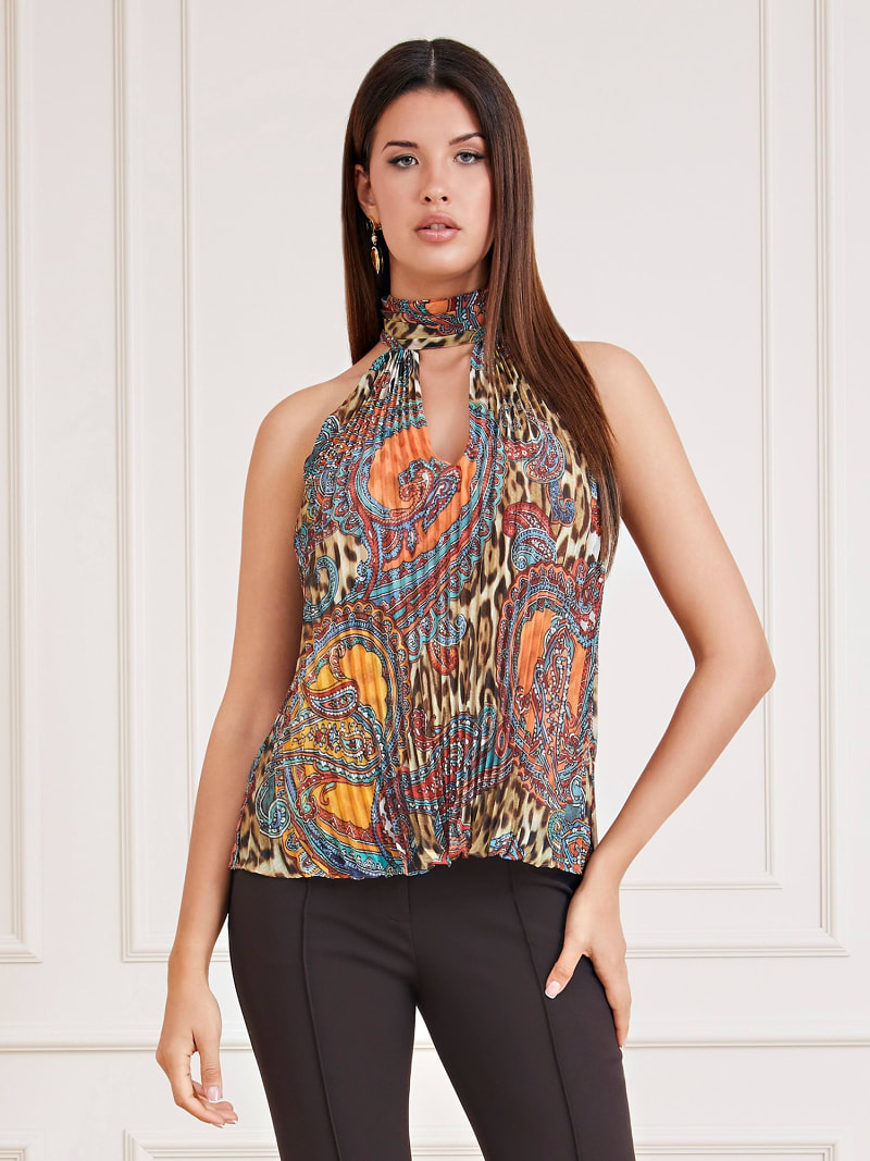 Marciano all over print top
