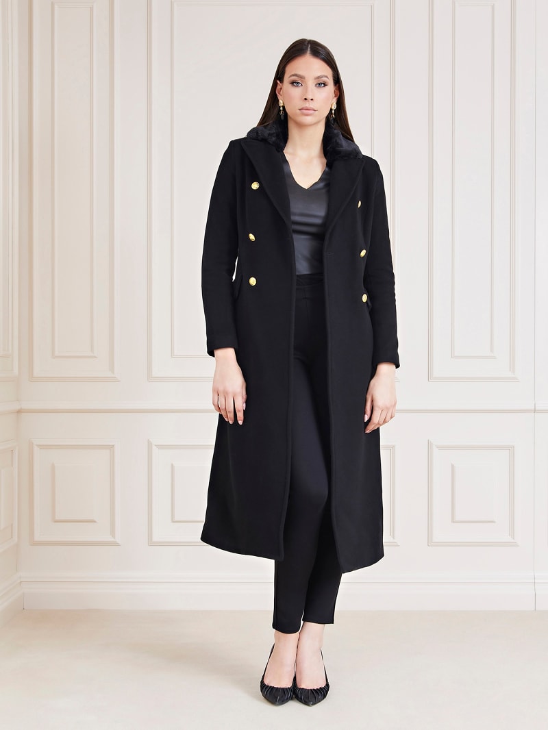 Marciano wool blend coat