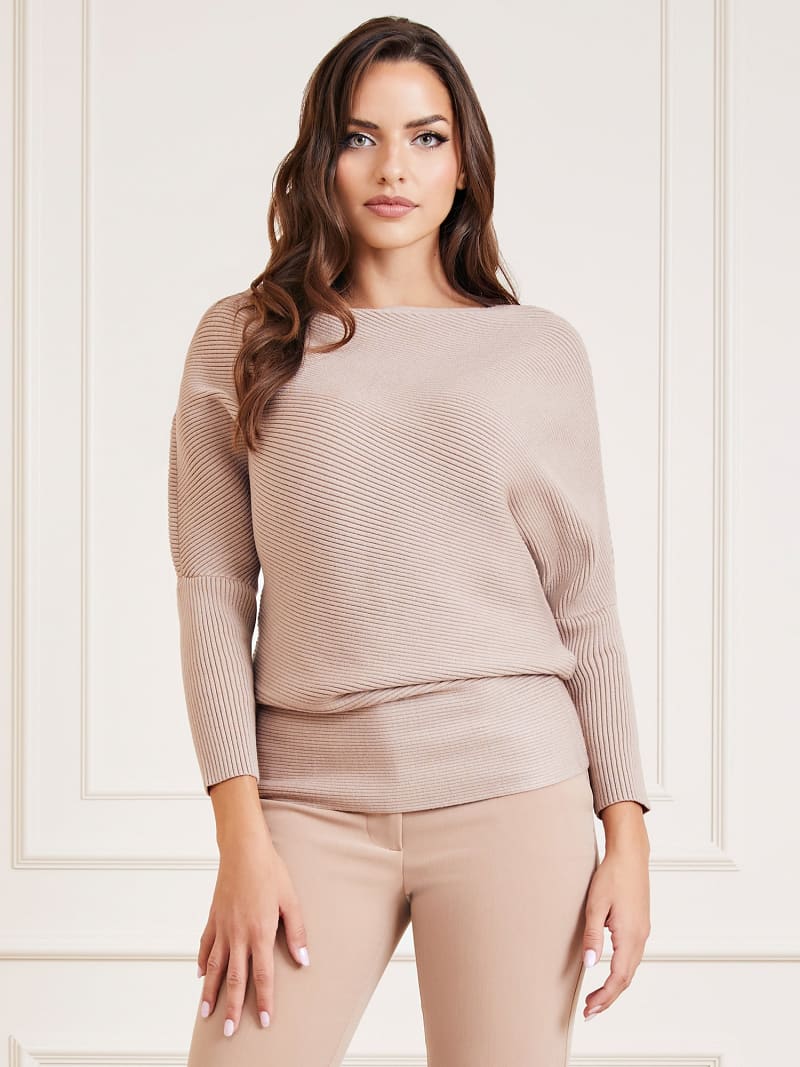 Marciano off-shoulder sweater