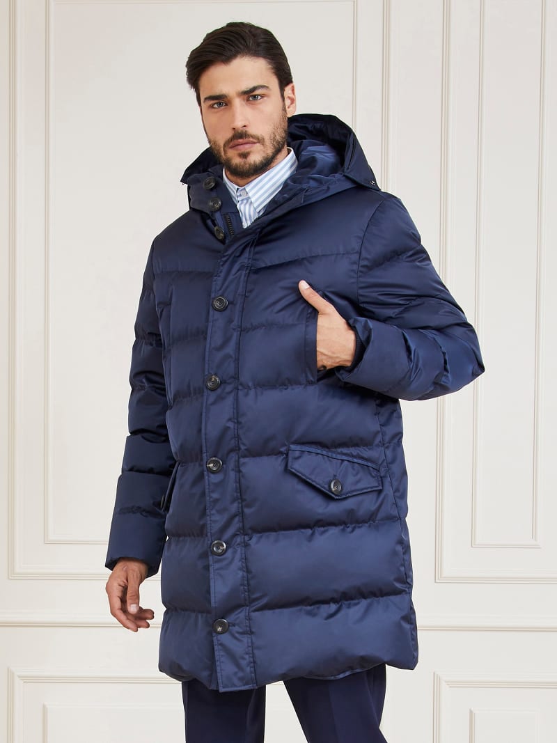 Lange Steppjacke Marciano Echte Daunen