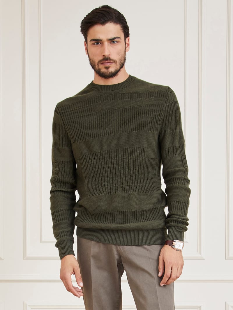Marciano sweater van gemengde wol