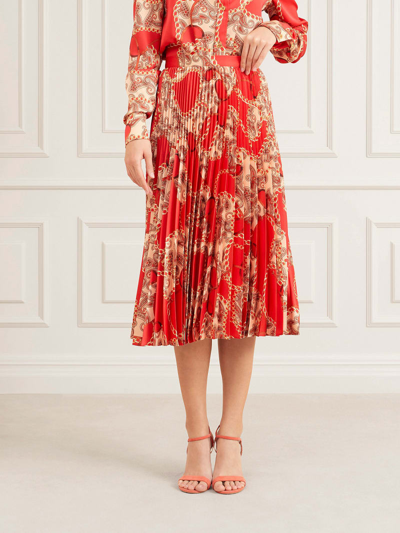 Jupe longue plissée guess 2025