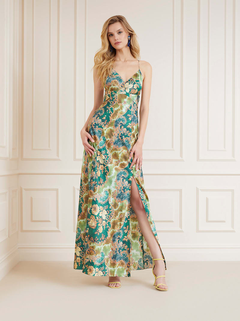 Длинное платье Marciano с цветочным принтом