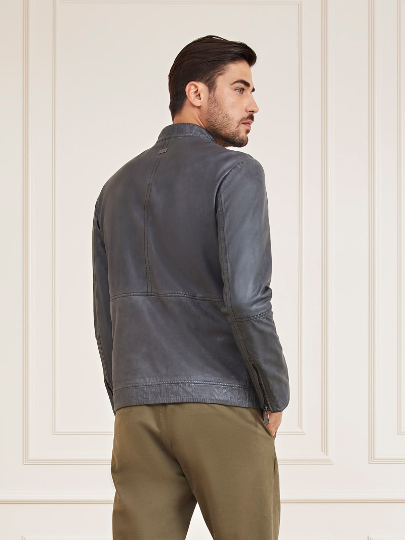 GUESS Marciano genuine leather jacket