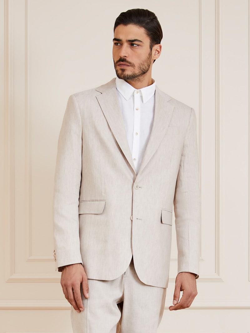 Marciano linen blend blazer