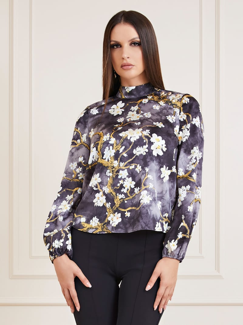 Marciano floral print blouse