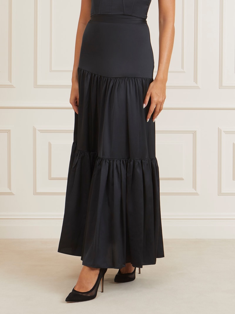 Marciano all over pleated skirt