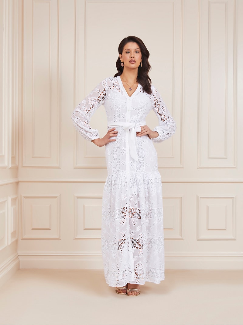 Robe dentelle g om trique Marciano