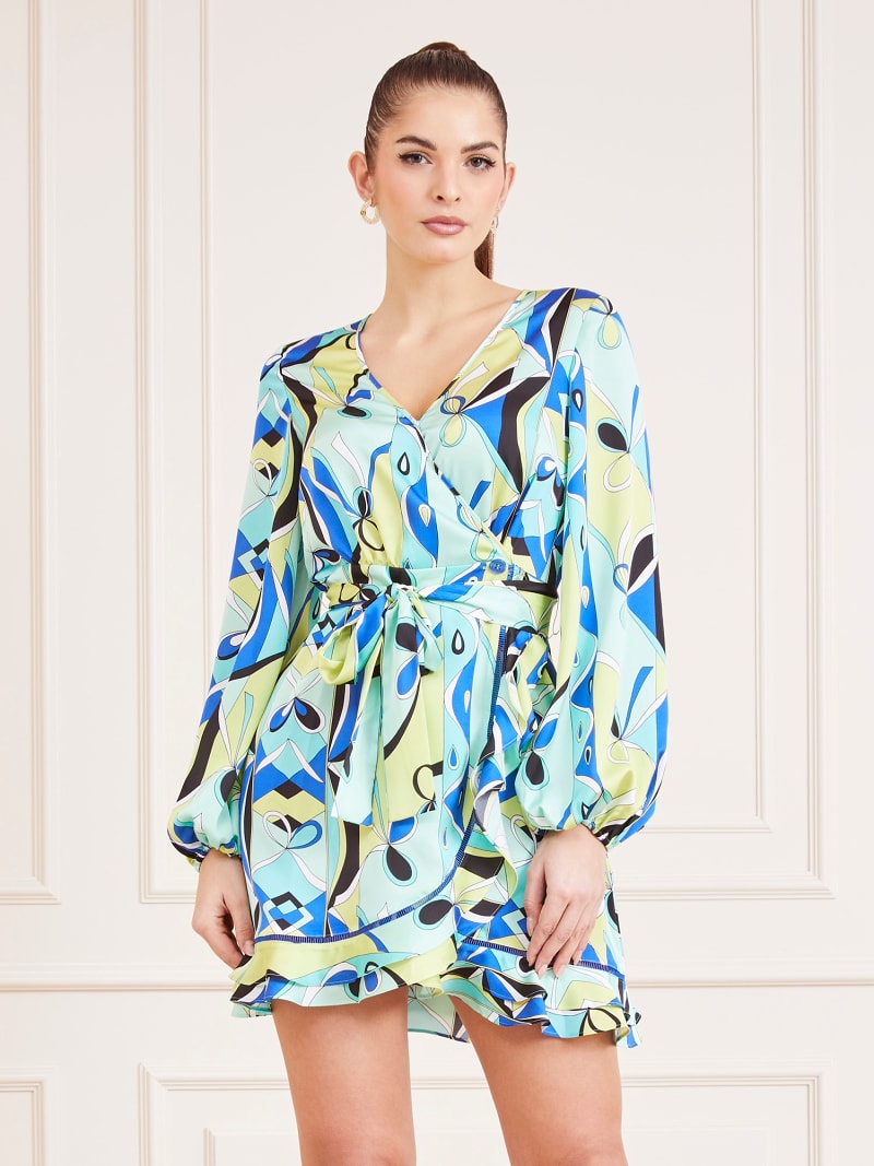 Marciano Kurzes Kleid Allover-Print