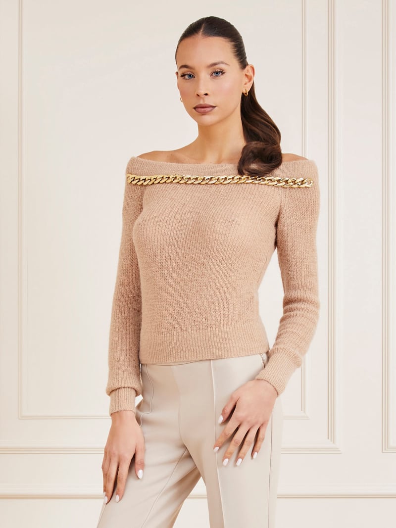 GUESS® Джемпер «Marciano» с цепочкой