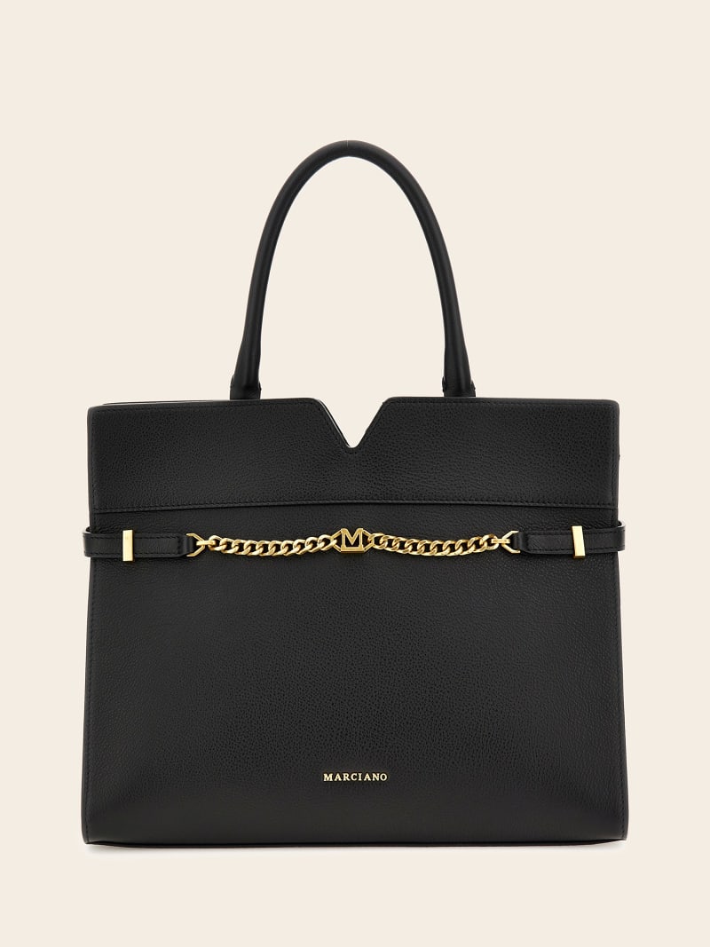 Marciano real leather handbag