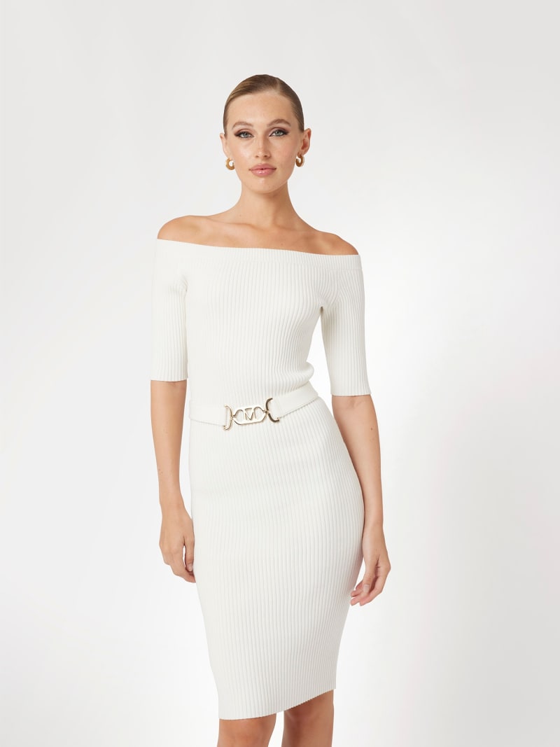 Guess by marciano white dress outlet