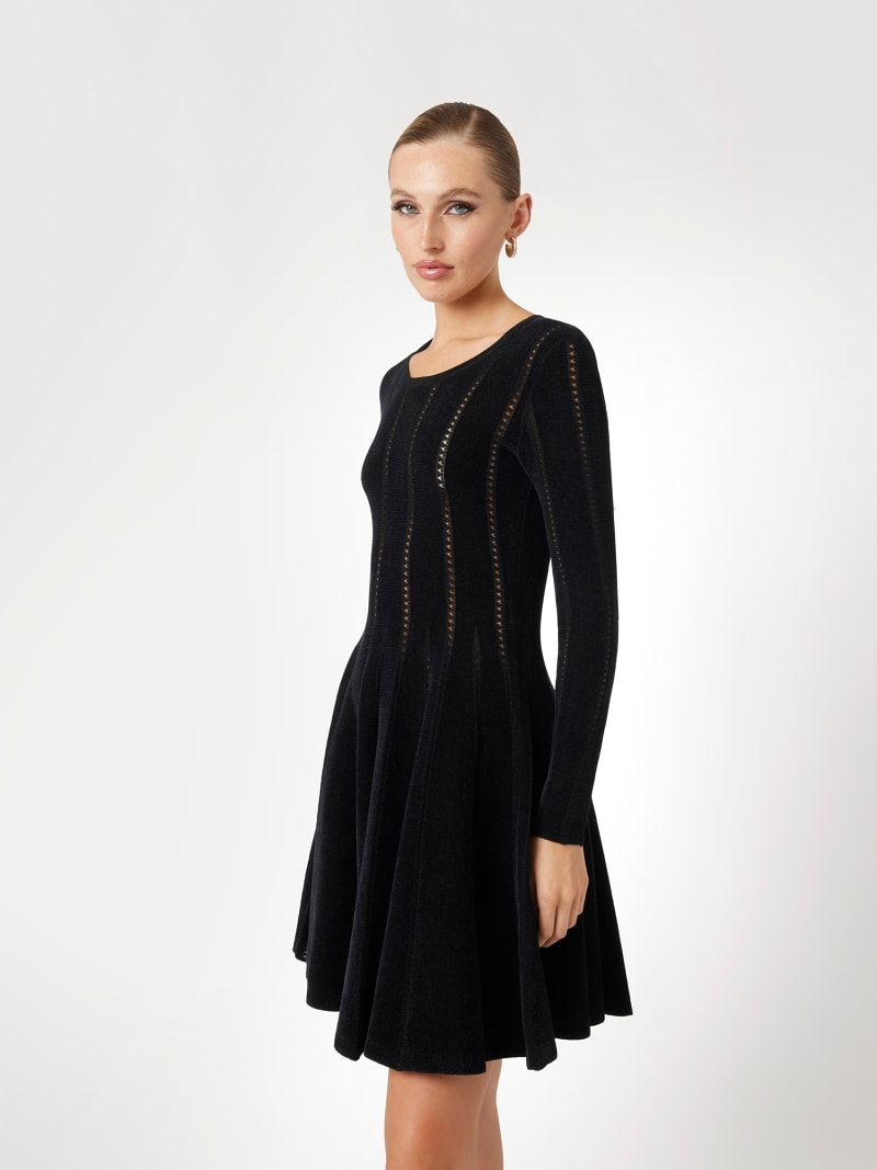 Marciano chenille mini dress