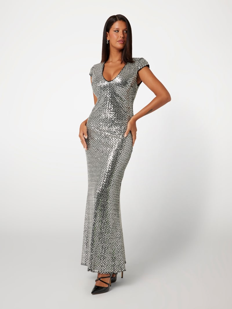 Marciano by GUESS Abito lungo con paillettes Marciano Donna