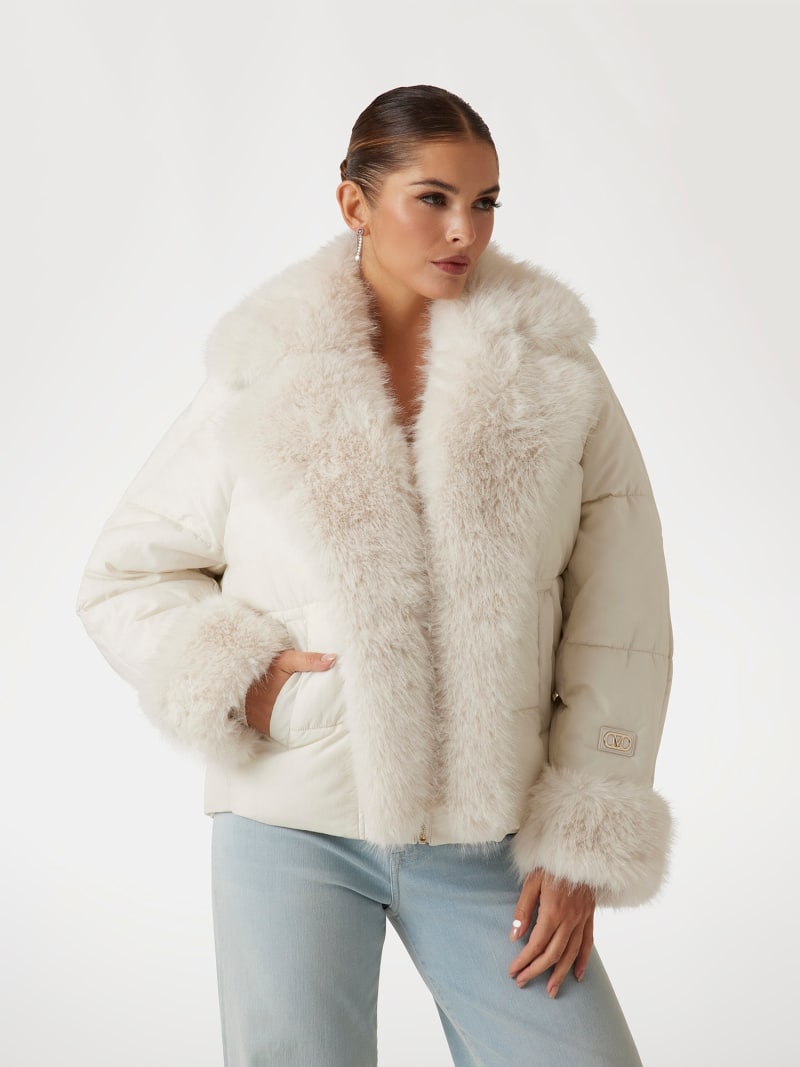 Veste guess fourrure clearance