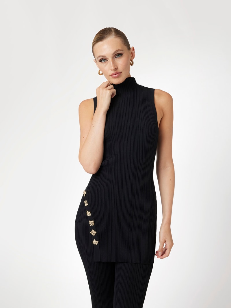 Blazer Manches 3/4 GUESS BY MARCIANO - Noir, Taille 42/M, Neuf Avec étiquettes