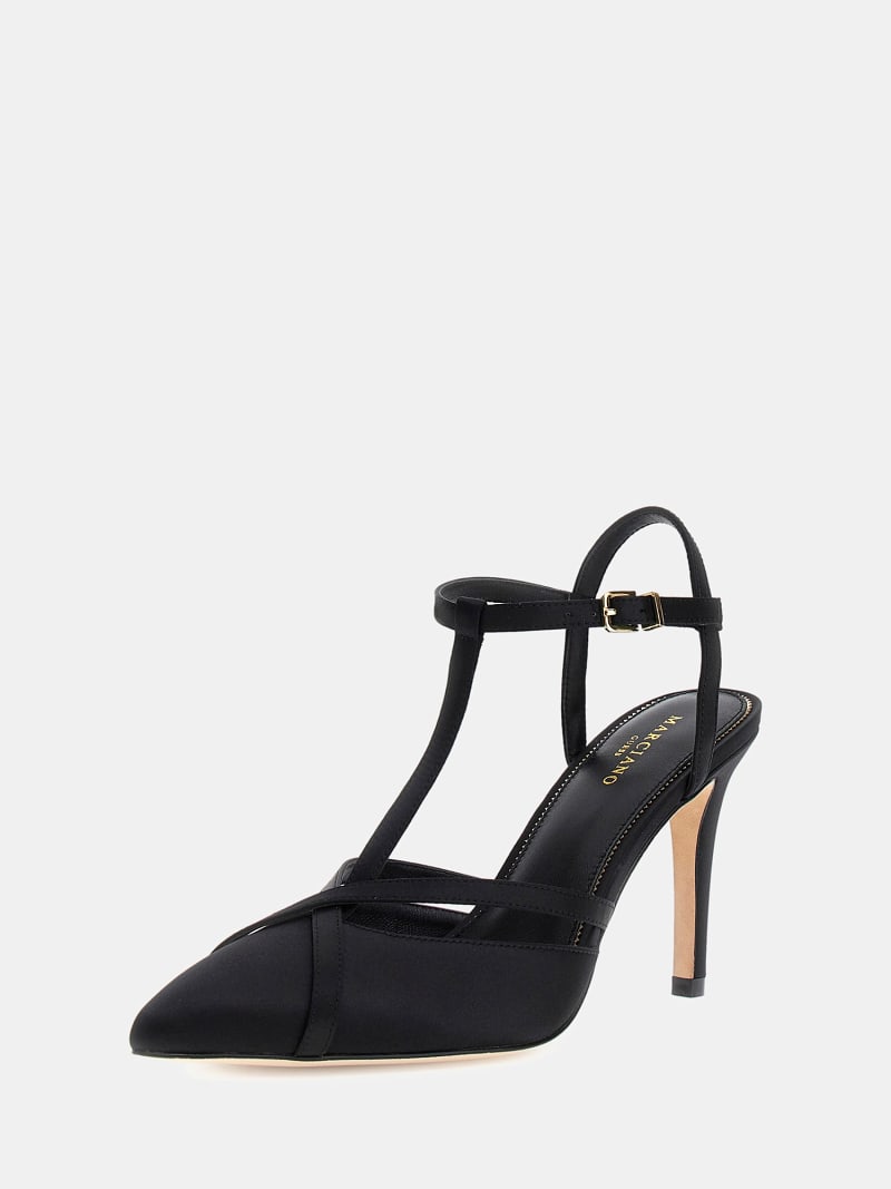 Marciano silk court shoes