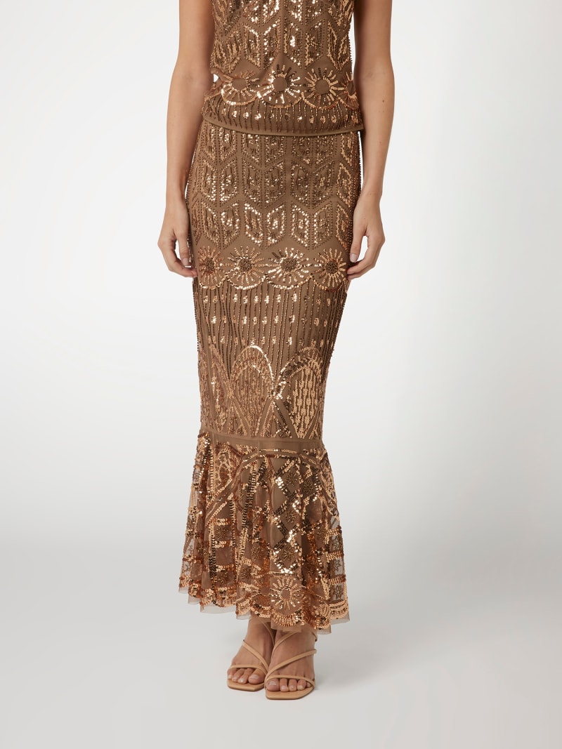 GUESS Jupe longue strass Marciano