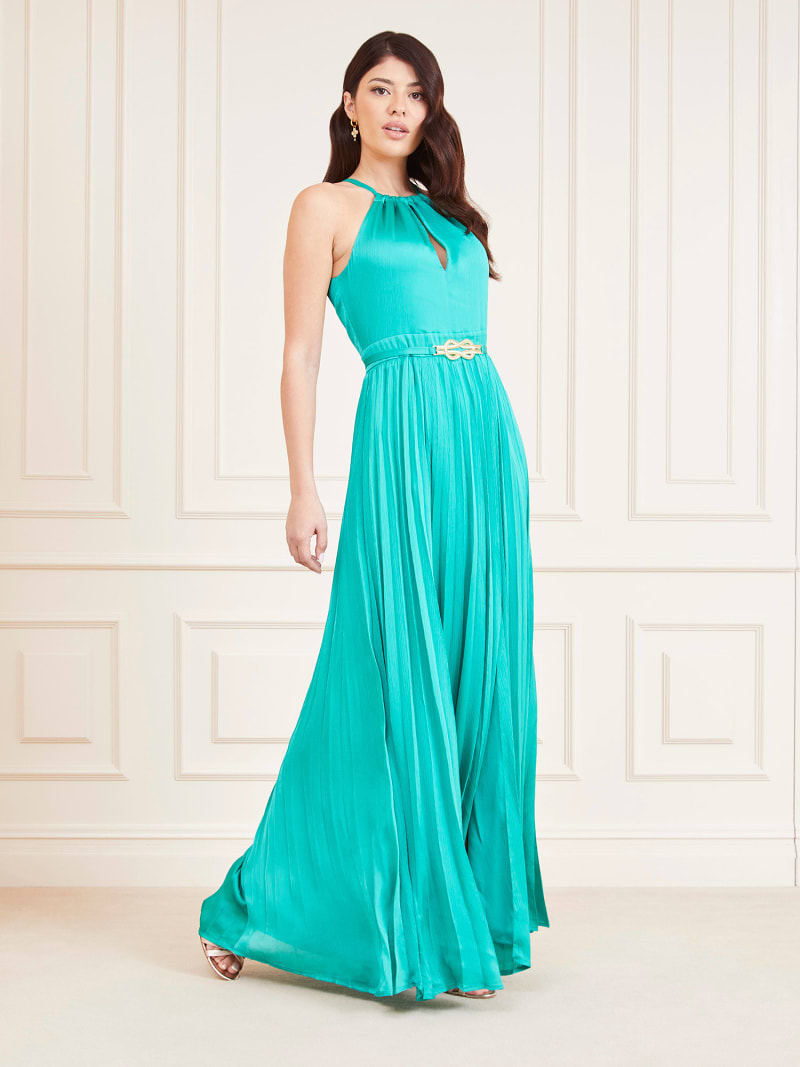 Robe empire longue chaîne Marciano