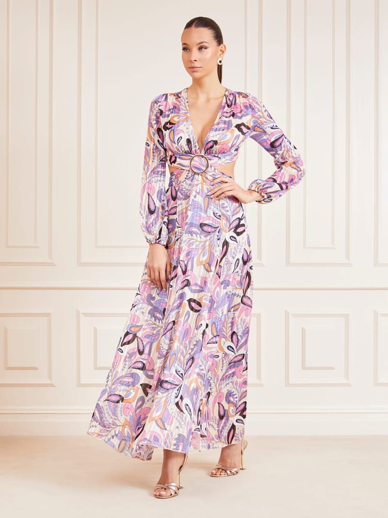 Marciano langes Kleid Paisley-Print