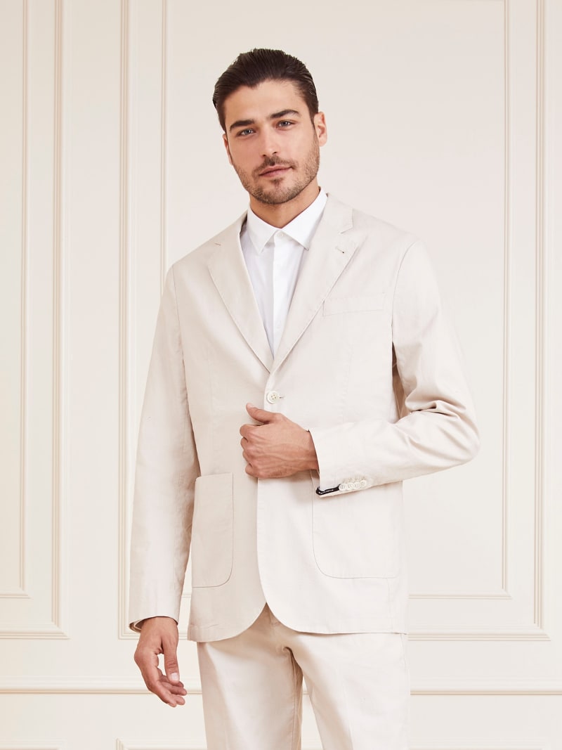 Blazer in misto lino Marciano