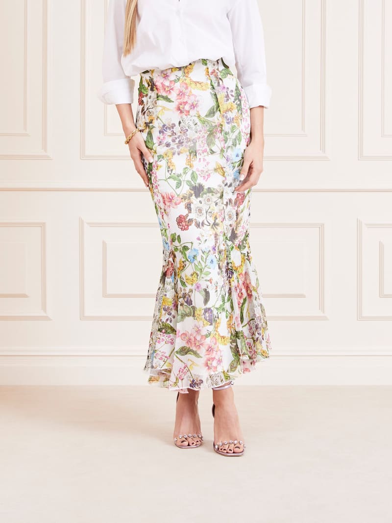 GUESS Jupe longue motif all over Marciano