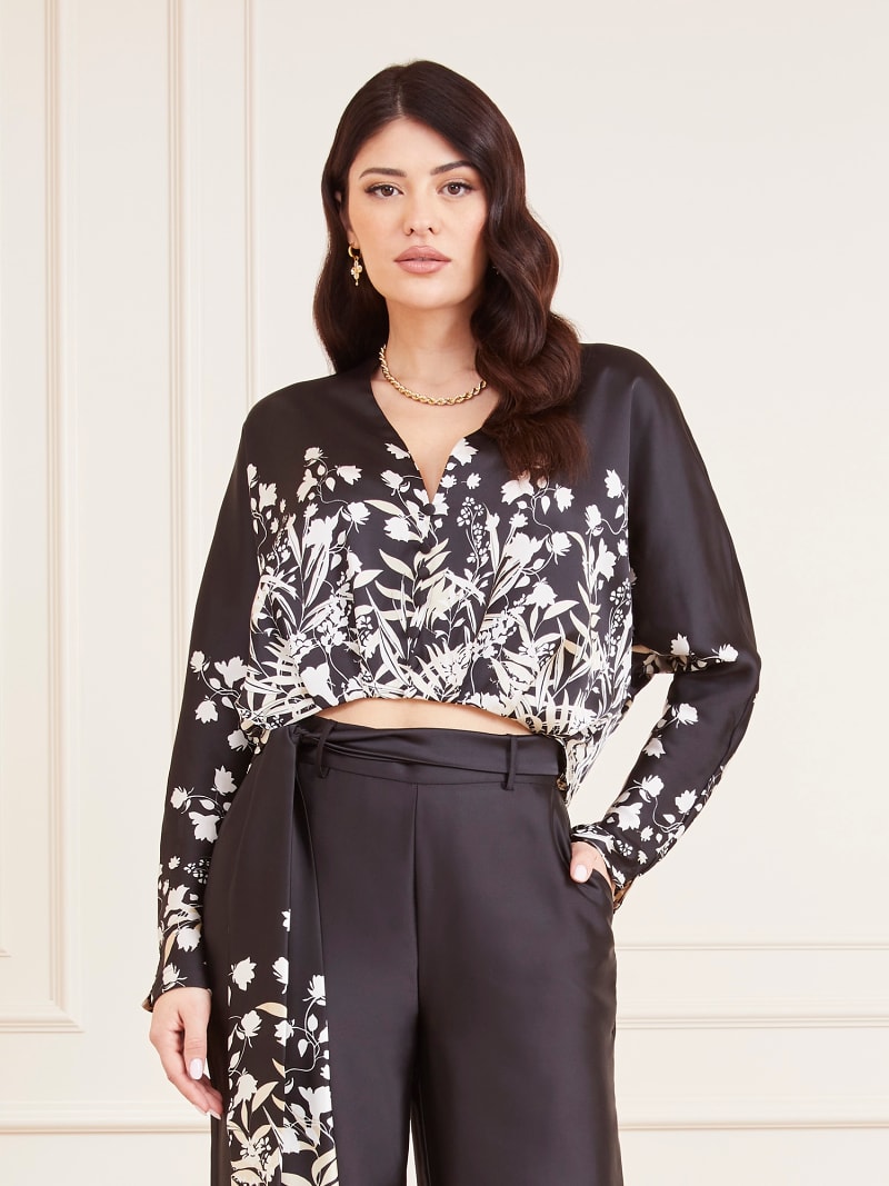 Marciano all over print blouse