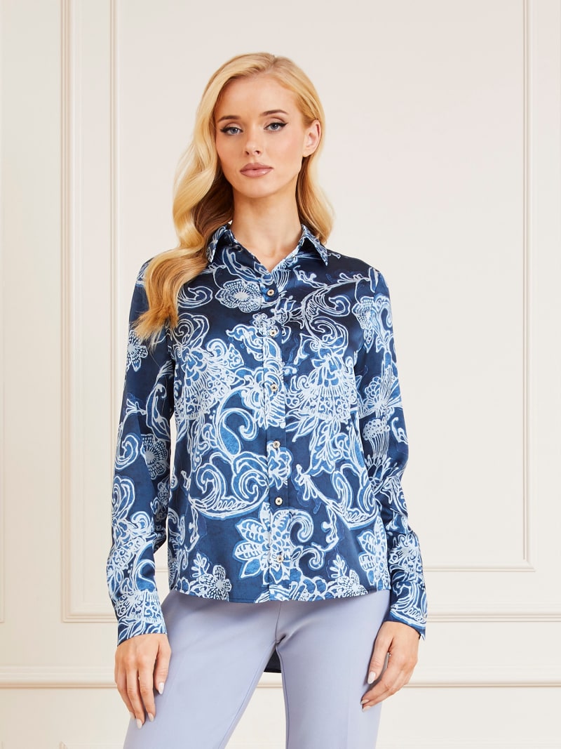 Marciano-Bluse mit Allover-Print