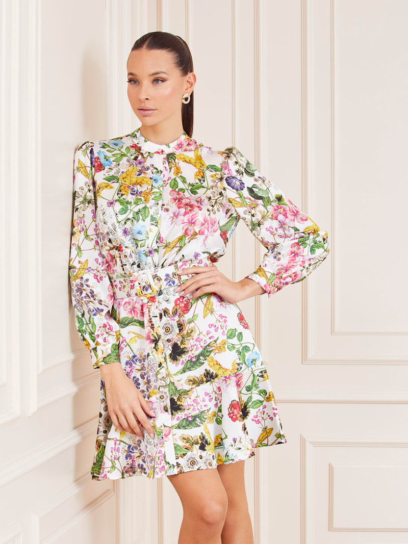 Marciano mini-jurk met bloemenprint