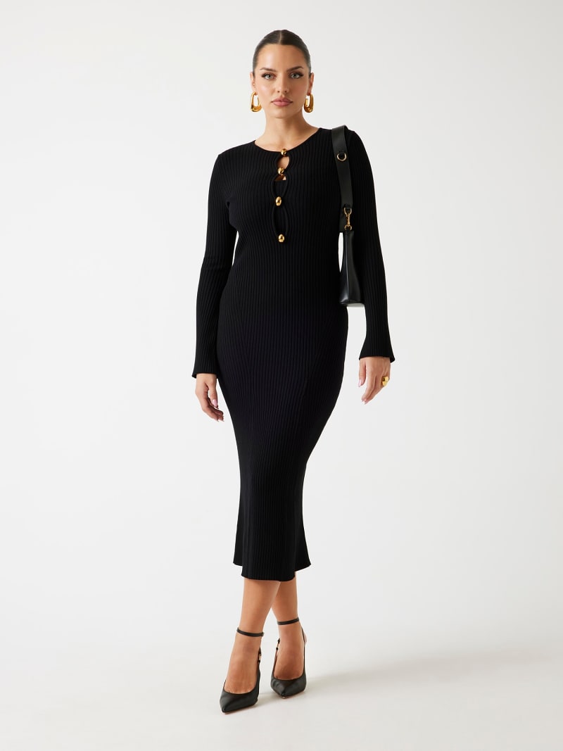 MARCIANO by GUESS® Marciano rib-knit bodycon midi dress