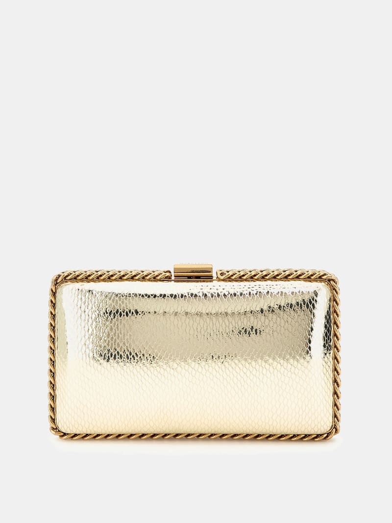 MARCIANO by GUESS® Marciano lamé clutch bag