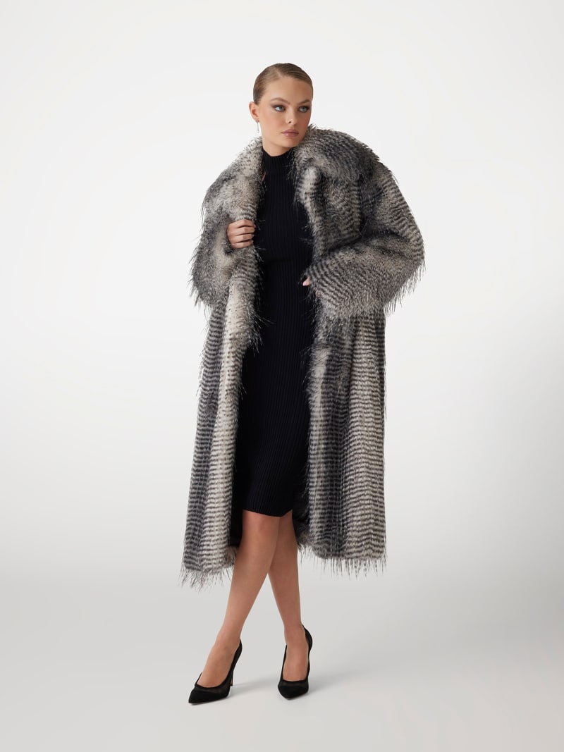 Marciano faux-fur coat