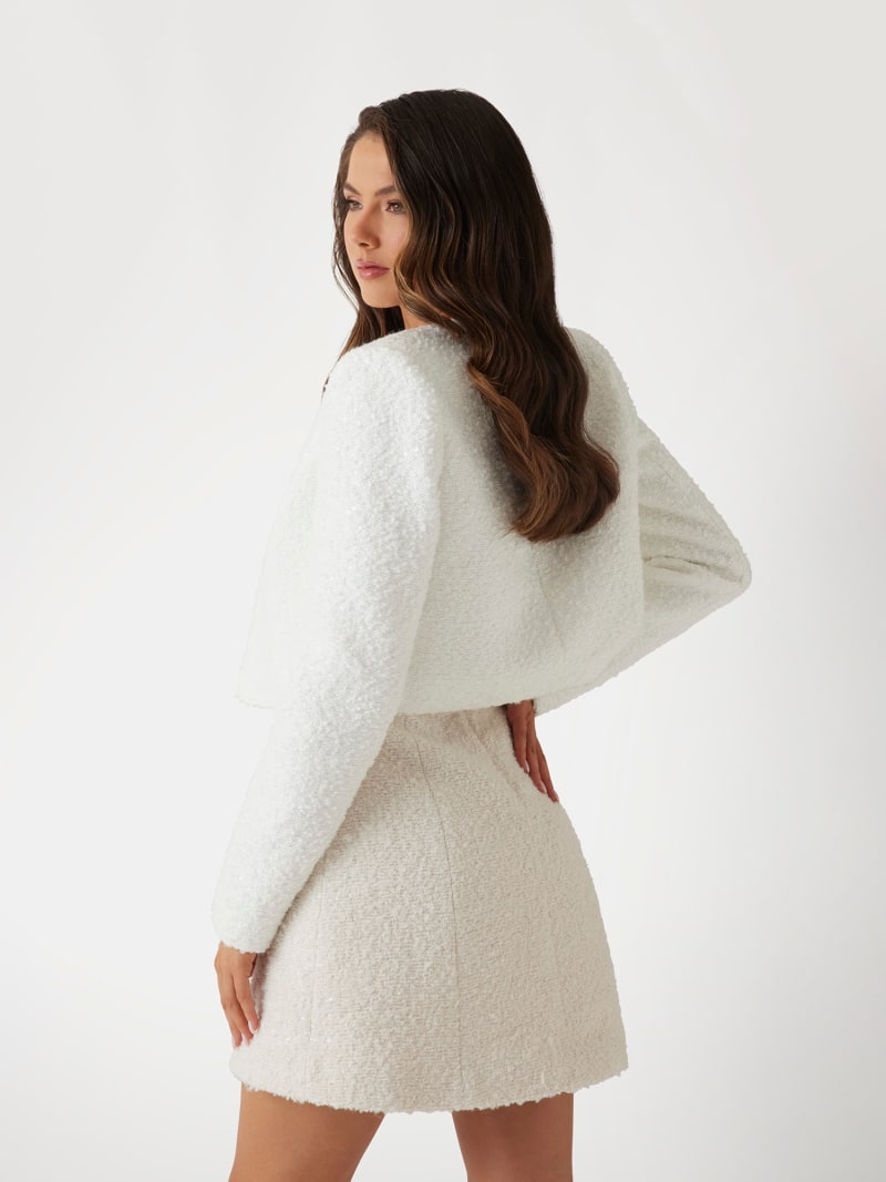 GUESS® Marciano cropped bouclé jacket Women