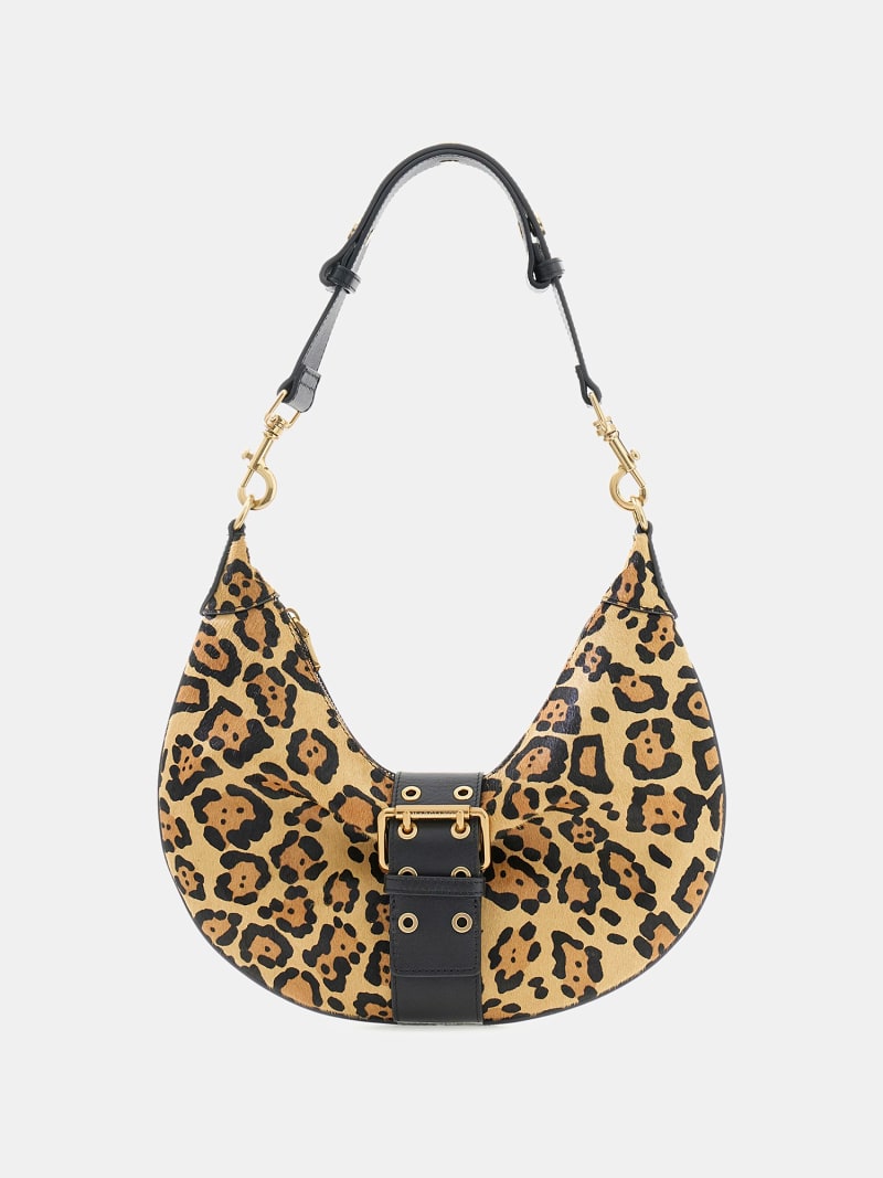 MARCIANO by GUESS® Borsa mezzaluna a spalla animalier Marciano