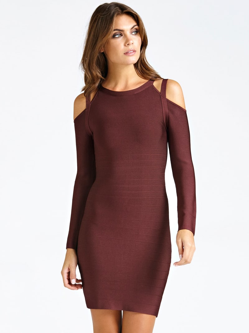 strappy bandage dress