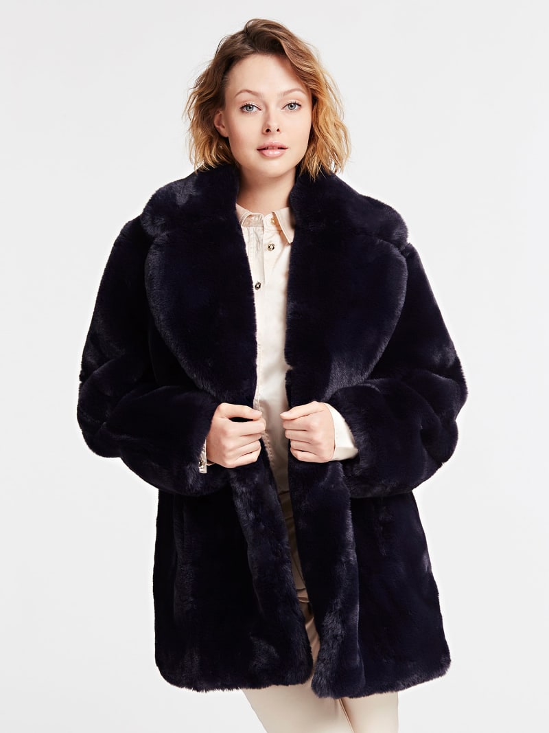 guess jacket fur