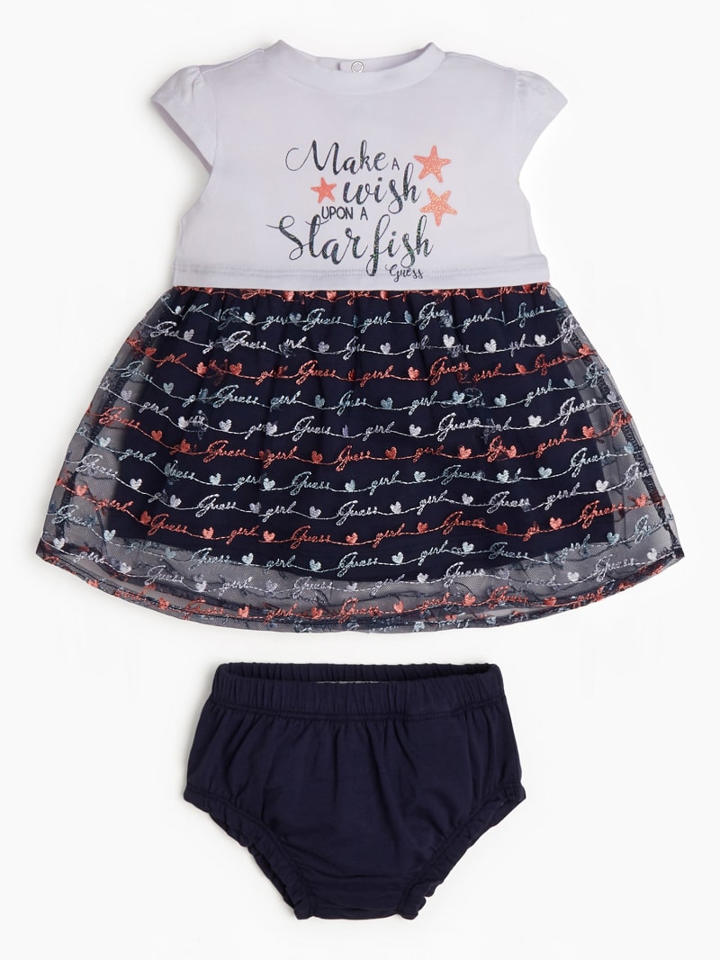 Kleid Stickerei Guess Offizieller Online Shop