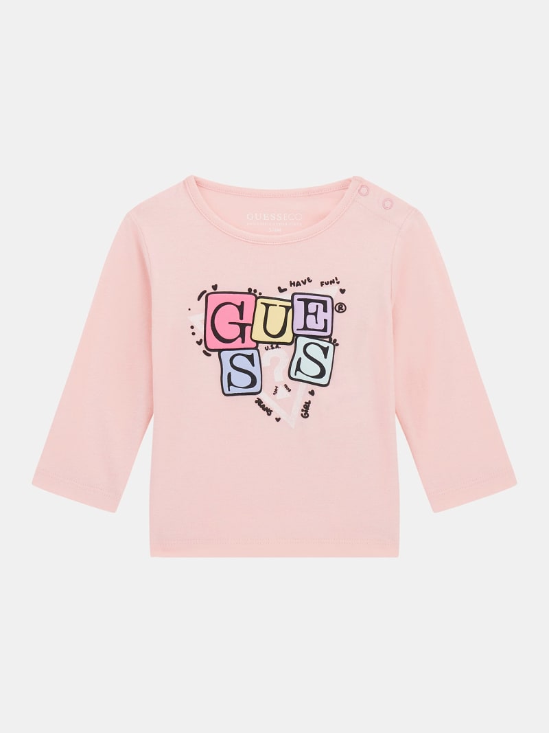 T-shirt met logoprint