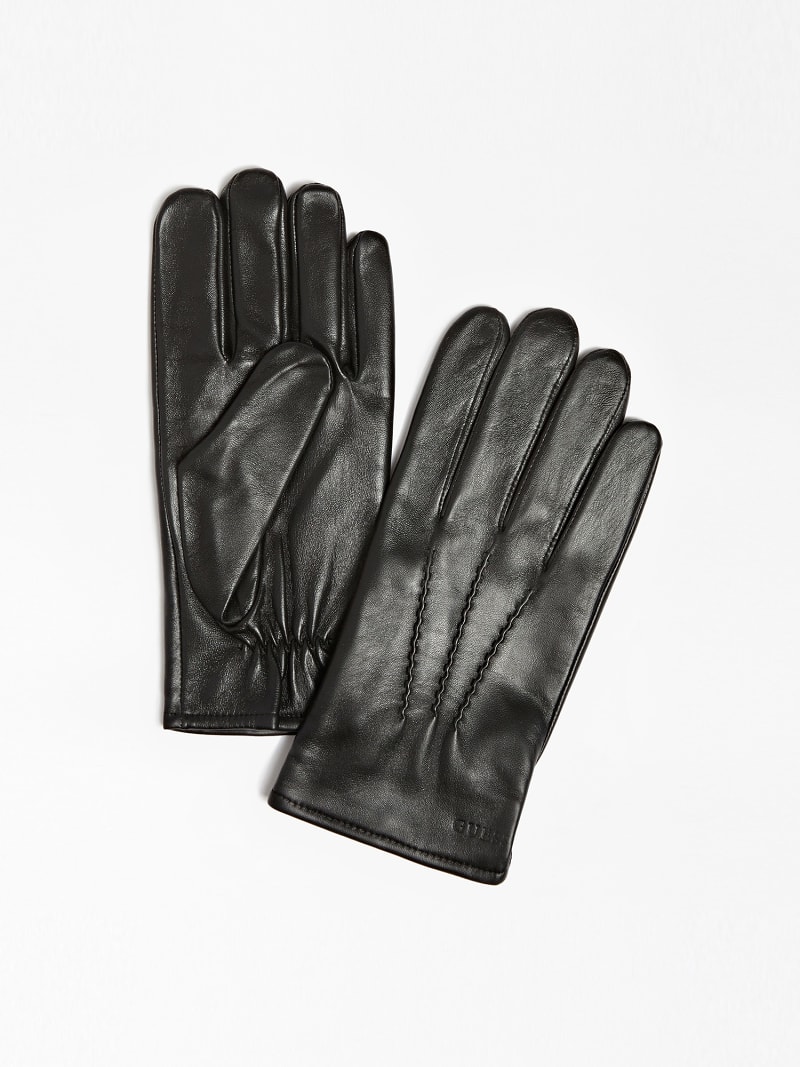 Real leather gloves