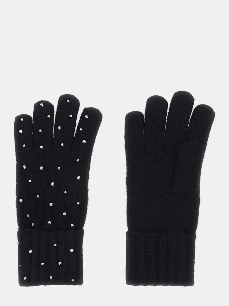 GUESS Gants avec strass Femme
