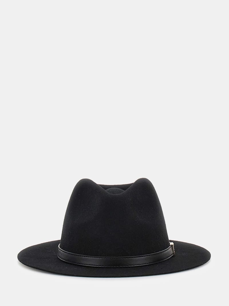 Capelli New York Damen Sommerhut Fedora - Navy Blau 100% Papier