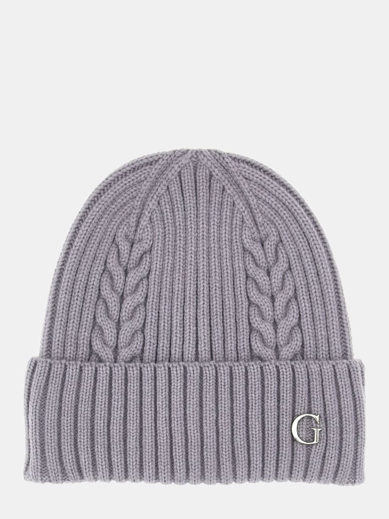 Logo Knit Beanie Women | GUESS® Past Collections