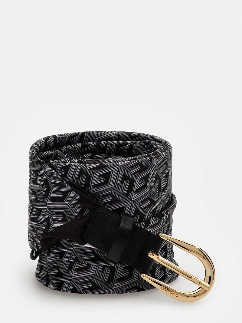 Silk G Cube Logo Belt