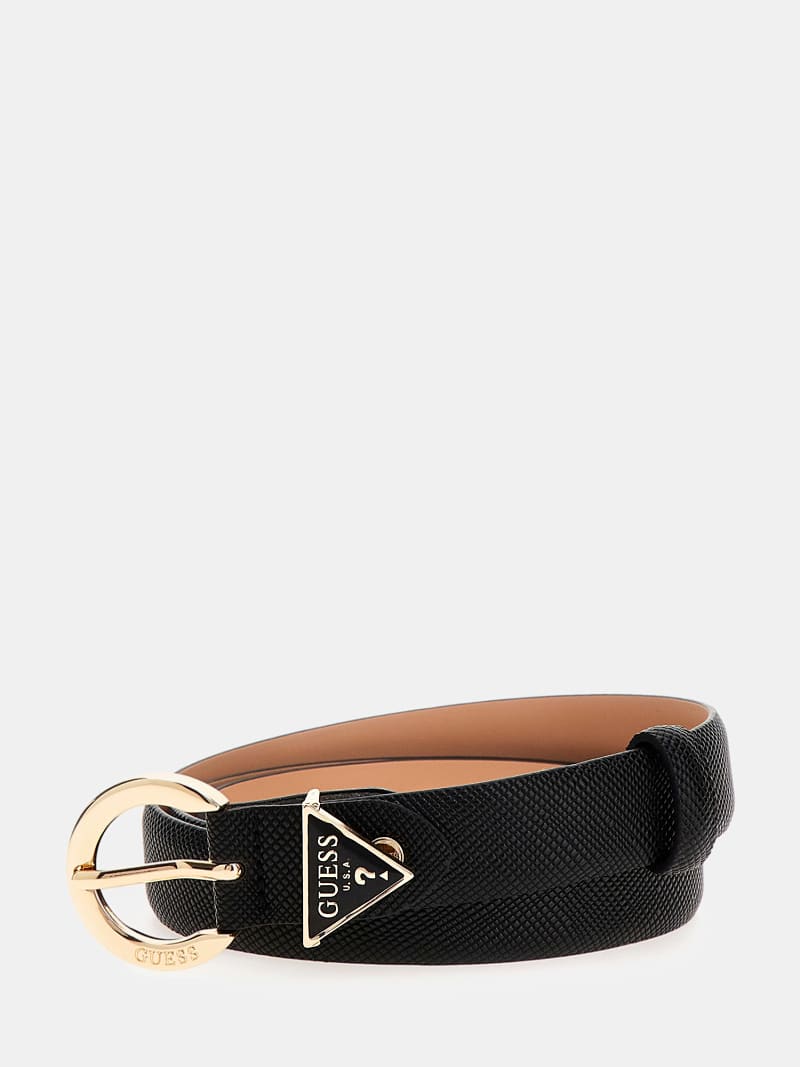 Noelle triangle logo belt