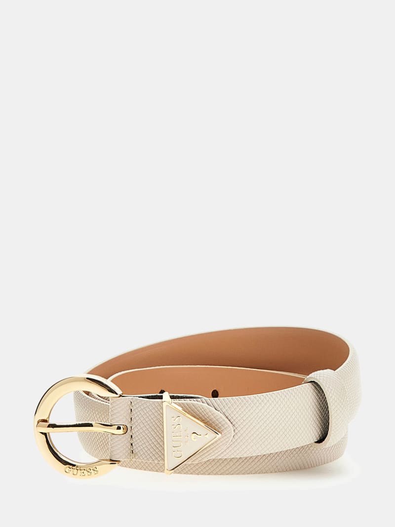 Noelle triangle logo belt